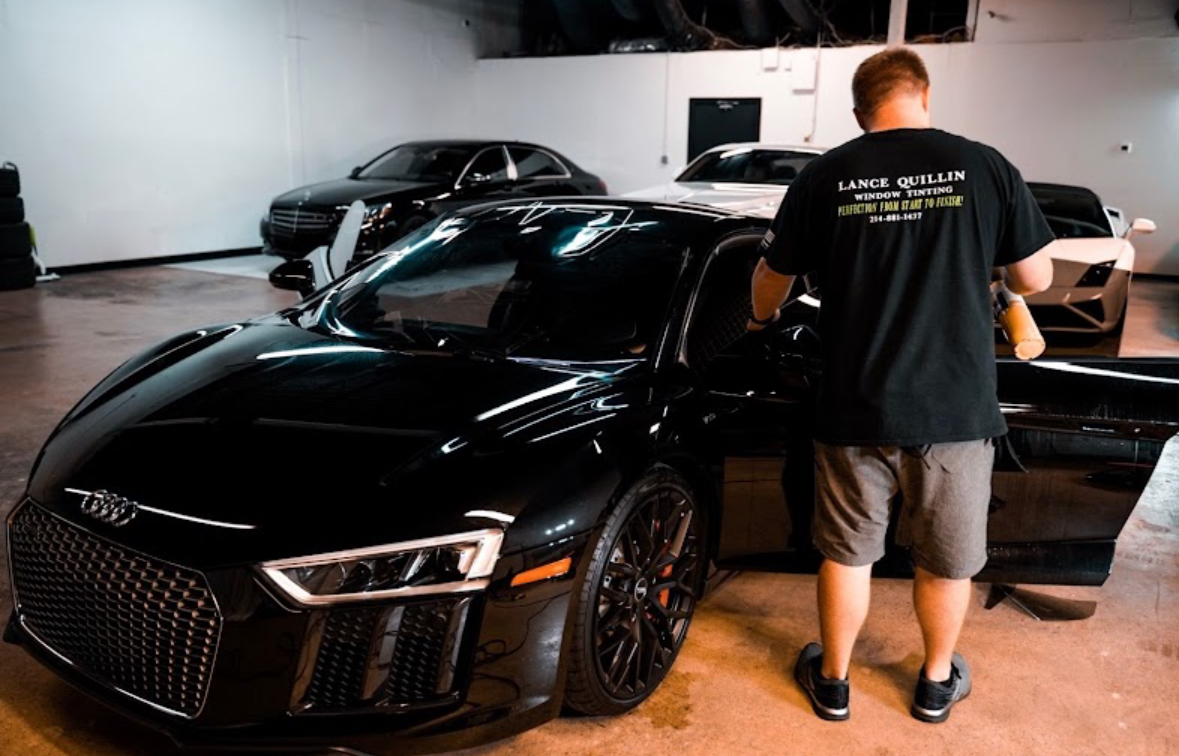 Lance Quillin at work